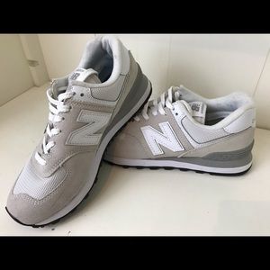 New Balance 574 Grey/White sneakers women’s size 7